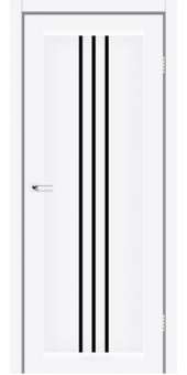 МЕЖКОМНАТНЫЕ ДВЕРИ "Artporte" Вертикаль стекло черное